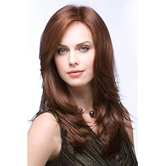 DILLARDS Brown Long Curly Stage Performance Wigs Cosplay Animation Wig 50Cm-55Cm - Image 3